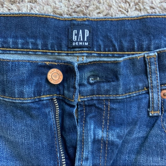 GAP Mid Rise Girlfriend Jeans Sz 29L - Picture 5 of 7